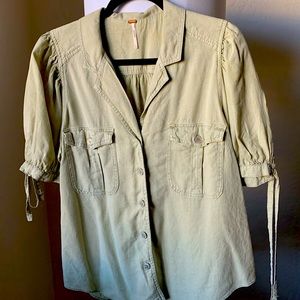 Free People - Safari Babe Top, Size Large